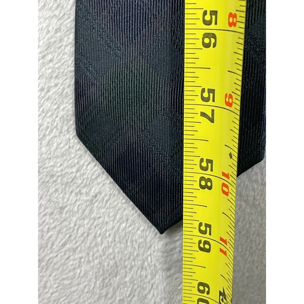 Banana Republic Plaid Necktie Silk Blend Blue Green Classic Business Formal